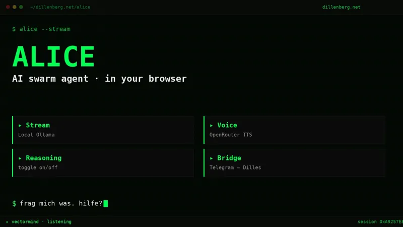 ALICE — AI Swarm Agent